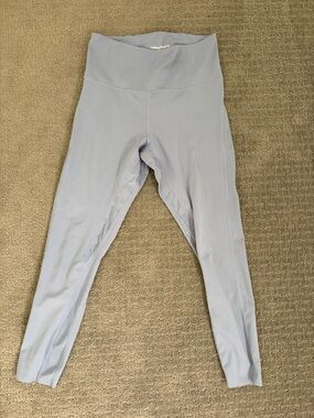 Light Blue High-Waist Leggings